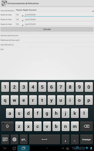 RCM Dimensionamento screenshot 9