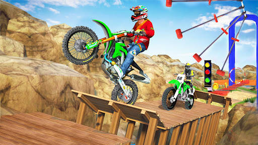 Bike Stunt Games Racing Stunts screenshot 1
