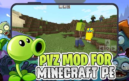 PVZ Mod Minecraft screenshot 1