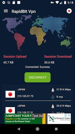 Rapidbit VPN- Best Free&Fast Unlimited VPN proxy🚀 screenshot 1