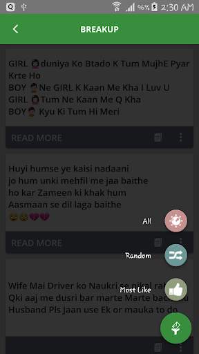 Message Fever - SMS Collection screenshot 3