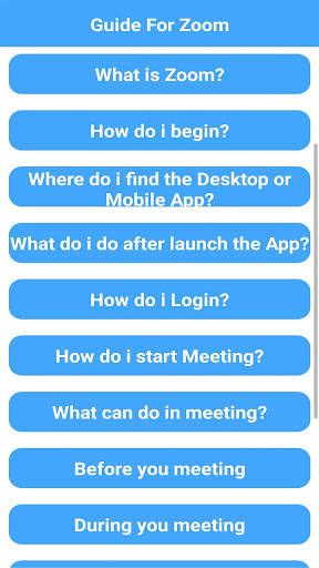 Guide For Zoom Video Call | Zoom Meeting Guide screenshot 4