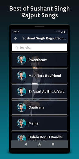 Sushant Singh Rajput Songs screenshot 3