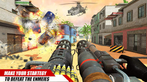 Desert Gunner Strike 2021- Machine Gun War Games screenshot 2