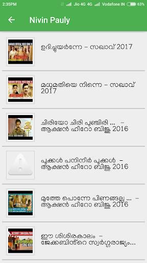 Latest Malayalam Songs screenshot 3
