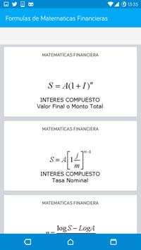 Formulas de Matemáticas Financieras screenshot 5
