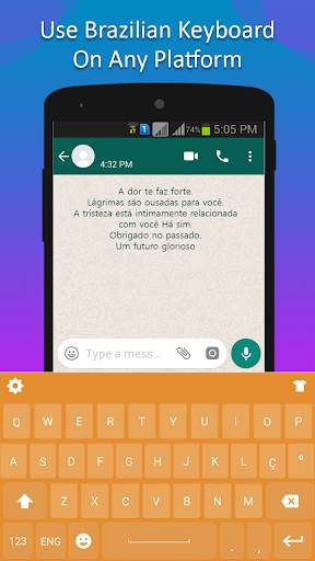 Brazilian Portuguese Keyboard : Teclado brasileiro screenshot 7