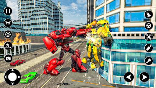 Transform Robot War Robot Game screenshot 3