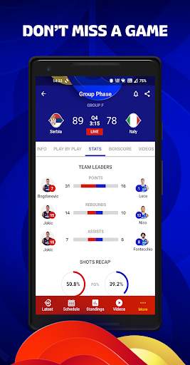 FIBA Basketball World Cup 2023 screenshot 3