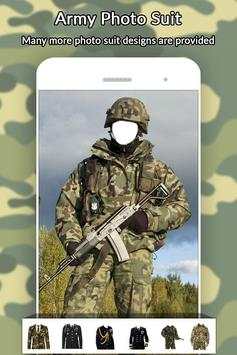 Army Photo Suit 2 تصوير الشاشة