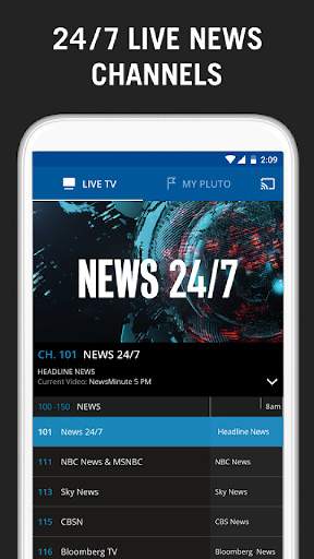Watch TV Pluto Guide TV screenshot 1