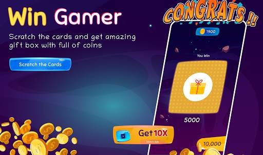 Win Gamer - Play Games & win game money for robux स्क्रीनशॉट 6
