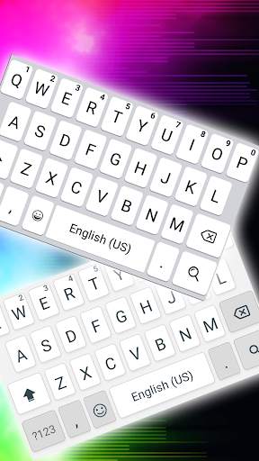 iKeyboard - Led Colorful Keyboard स्क्रीनशॉट 2