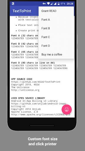 SHARE to PRINT.Intent screenshot 4