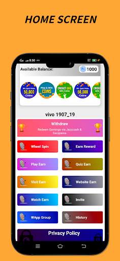 Wheel Spin Earn Money screenshot 2