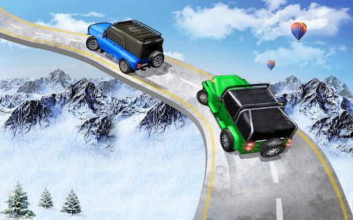 Extreme Jeep Snow Stunts screenshot 1