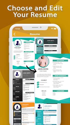 Resume Maker Builder 2020 : CV PDF Maker screenshot 2