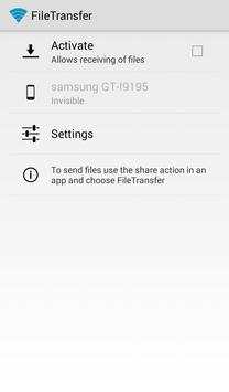 FileTransfer via WiFi screenshot 2