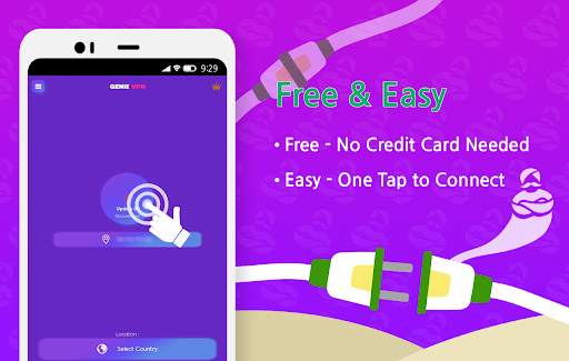 Free VPN Genie - Security & Privacy WiFi Proxy screenshot 5