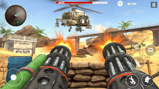 Gunner simulator 2021-Offline Shooting- Gun Games screenshot 3