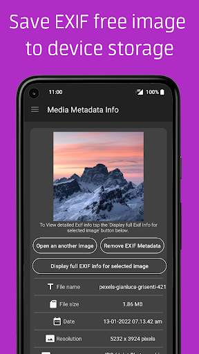 Media Metadata Info: EXIF info screenshot 3