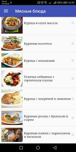Рецепты блюд : Книга рецептов screenshot 7