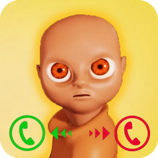 The Scary Baby in Yellow Fake Call Video Simulator icon