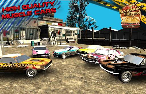 Maximum Derby Racing 3d screenshot 2
