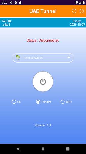 Uae Tunnel vpn screenshot 5