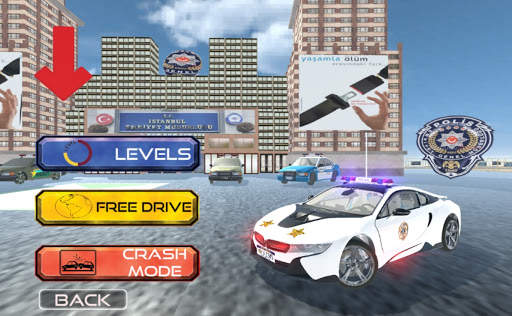 Real i8 Police Car Game: Car Games 2021 screenshot 1