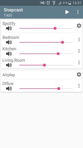 Snapcast screenshot 1