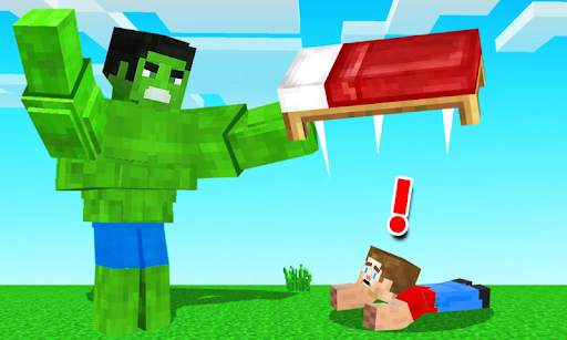 Hulk Super Heroes Mod MC Pocket Edition screenshot 2