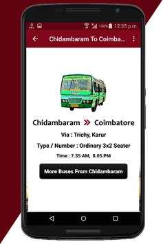 Chidambaram Bus Info screenshot 3