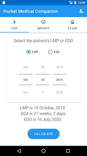 EDD - EGA calculator(Simple,Fast,Straightforward) screenshot 2