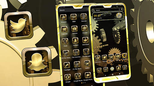 Machine Gear Launcher Theme screenshot 1