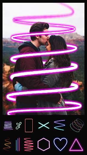3D Neon Effect - Neon Photo Editor screenshot 8