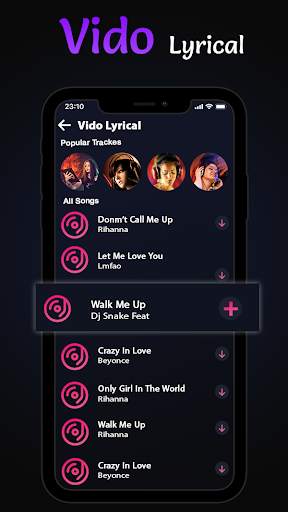 Vido Lyrical Video Status Maker screenshot 7