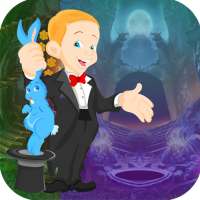 Best Escape Game 525 Happy Warlock Rescue Game logo