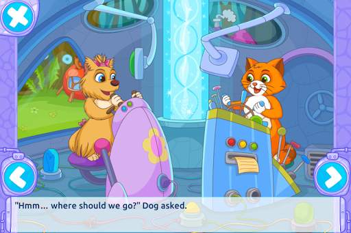 Cat & Dog Story Adventure Game screenshot 1