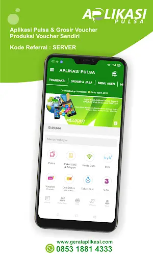APLIKASI PULSA : Grosir Pulsa screenshot 1