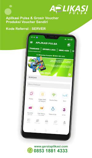 APLIKASI PULSA : Grosir Pulsa screenshot 1