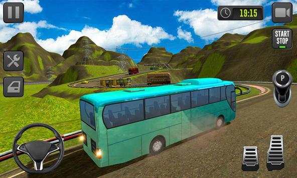 Bus Racing On Mountain Game - Hill Coach Driver screenshot 3