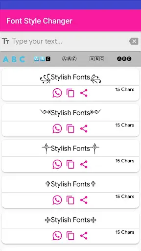 Font Style Changer For Android 3 تصوير الشاشة