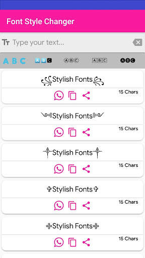Font Style Changer For Android screenshot 3