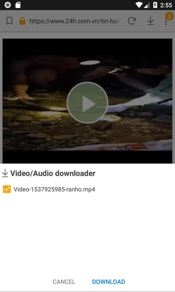 Go Browser - Download Video , Adblock screenshot 1
