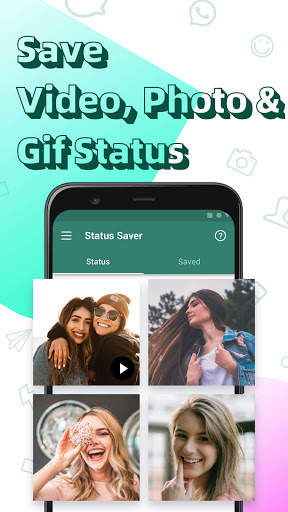 Status saver - Downloader for Whatsapp status screenshot 1