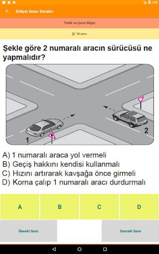 Ehliyet Sinav Sorulari 2020 - Çıkmış Sorular screenshot 10