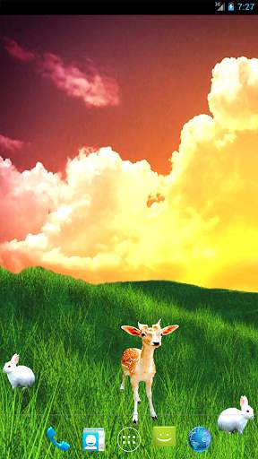 S5 Grass Land Live Wallpaper screenshot 3