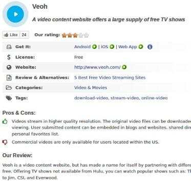 Streaming Movies Online Sites screenshot 4