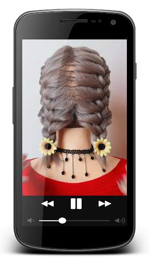 Short Hairstyles - Video Step By Step Offline screenshot 3